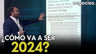 ¿Habrá recesión en 2024 Las previsiones de la economía de Morgan Stanley para el año que empieza [upl. by Pejsach217]