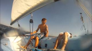 420 Sailing GoPro Hero [upl. by Lrae]