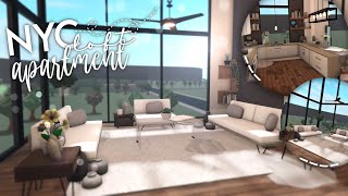 Bloxburg  NYC Loft Apartment  95k  Speedbuild [upl. by Nial608]