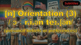 n Orientation meaning personal beliefs or preferences with 5 examples [upl. by Ericka41]