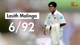 Lasith Malingas Sensational Debut Test Bowling  Unplayable Deliveries  Test Debut Highlights [upl. by Leasia]