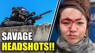 Top 5 Most Savage Airsoft Headshots  Rewind 2019 [upl. by Ripleigh]