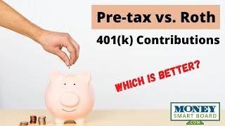 Pretax vs Roth 401k Contributions [upl. by Yramesor907]