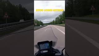 German Autobahn travel urlaub whyweride hondamotorcycles nt1100 germany [upl. by Lainahtan]