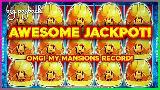 JACKPOT EPIC Huff N More Puff  RECORD 12 MANSIONS [upl. by Heurlin]