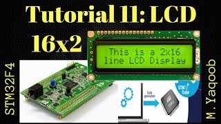 STM32F4 Discovery board  Keil 5 IDE with CubeMX Tutorial 11 LCD16x2  Updated Dec 2017 [upl. by Howie]