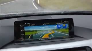 Android Navi App Navigon Europe im Praxistest  inklusive Demonstration der BlitzerWarnung [upl. by Marcie]