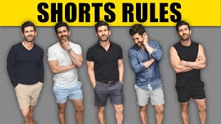 Top 10 Short Wearing DOs amp DONTs How to PROPERLY Dress Up Shorts [upl. by Ahseryt]