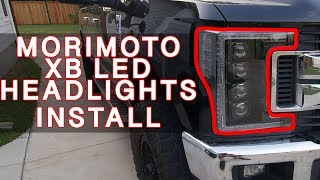 Must Have Morimoto XB LED Headlights for your 20172019 F250 SUPER DUTY [upl. by Newg]