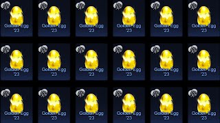 OPENING 50 GOLDEN EGG 23 CRATES IN ROCKET LEAGUE [upl. by Oicapot435]