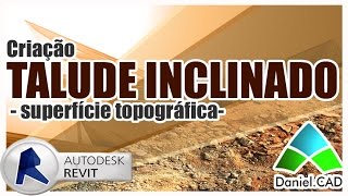 Revit 2015  Criando Talude Inclinado Superfície Topográfica [upl. by Novla]