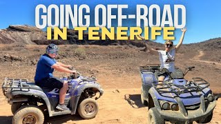 INSANELY GOOD we went OFF ROADING in Tenerife QUAD BIKE SAFARI excursion 🤩 [upl. by Akahc311]