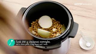 MultiCooker MC6MBK by Gorenje • Culinary Guide • Homemade hummus [upl. by Ludwog432]