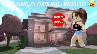 Deleting bloxburg houses intro [upl. by Byran482]