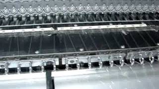 Schiffli Embroidery Machine in Action [upl. by Lunn]