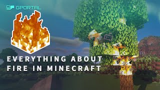 GPORTAL Minecraft Server – Everything about fire in Minecraft [upl. by Aretha936]