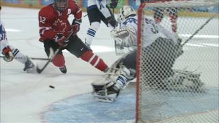 Canada progress with win over Finland  Innsbruck 2012 Mens Ice Hockey [upl. by Esialb]