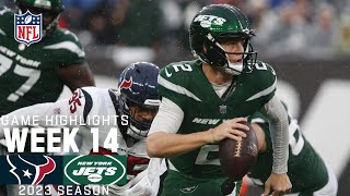 Houston Texans vs New York Jets  2023 Week 14 Game Highlights [upl. by Salter]