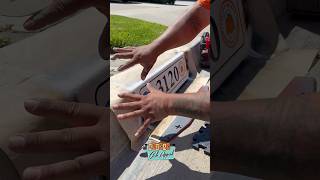 How to paint a curb curbpainting americanflag arenascurbappeal diy [upl. by Necyrb]