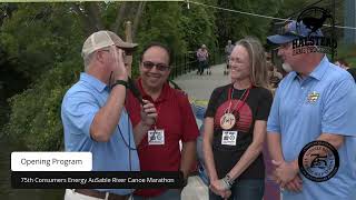 YT LIVE 2023 1 of 6 Recording of Opening Ceremonies amp Start  2023 AuSable River Canoe Marathon [upl. by Iinde796]