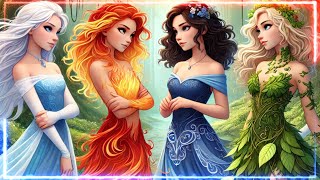 Le 4 Principesse e la forza dell’unione Fiaba Illustrata per Bambini  Storia di Amicizia e Magia [upl. by Retsevlis]