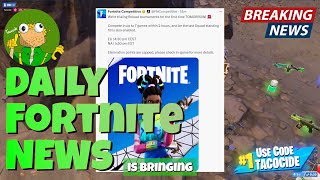 Fortnite Daily News July 31 2024 FNCS Qualifiers Tournaments Cash Cups and Crossover Cosmetics [upl. by Martha]