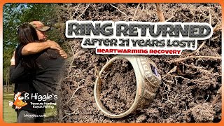 LOST 21 Years FOUND Metal Detecting Returned 5 Days Later  TRIPLE NICKELS [upl. by Claudia]