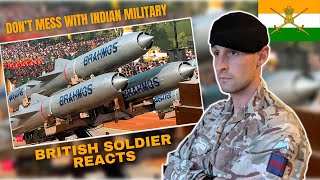 The POWER of the Indian Military in 2023  British Soldier Reacts [upl. by Htebilil359]