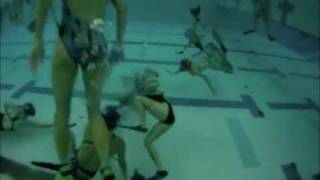 Womens Underwater Hockey 2011 Chicago Finals Game First Half [upl. by Nyleaj]