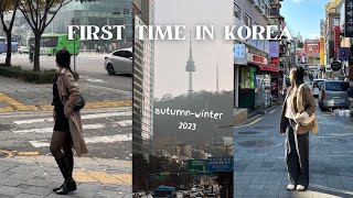 South Korea travel vlog  places to visit in Seoul namsan seoul tower myeongdong itaewon street [upl. by Yreffeg]