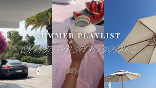 Christian Afro Gospel playlist chill vibes car rides relaxing by the beach [upl. by Itoc]