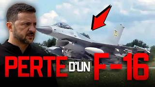 LUKRAINE PERD SON PREMIER F16 ET SON PILOTE [upl. by Ltney]