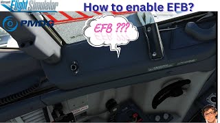 Enable The Pmdg 737 Universal Flight Tablet Use efb short pmdg737 msfs efb  4K  B737800 [upl. by Kristian620]