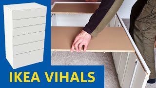 IKEA Nordli drawer set  Assembly and Review 6 drawer stack  Clueless Dad [upl. by Nnalyrehs]