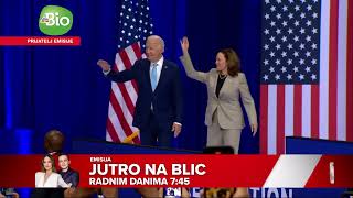 Da li Kamala Haris nastavlja Bajdenovim putem  JUTRO NA BLIC 0745 BLIC TV [upl. by Lorac51]