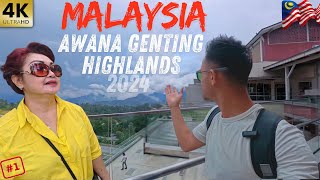 Genting Highlands walking Tour  Most Beautiful Place In Malaysia 🇲🇾 [upl. by Wilone]