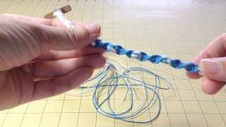 Tzitzit Tying Tutorial  Ashkenazi Tzitzit DNA Double Helix Design [upl. by Avery]