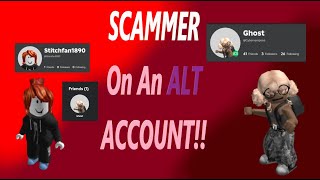 Stitchfan180 Tried to SCAM People  Adopt Me [upl. by Flossy564]