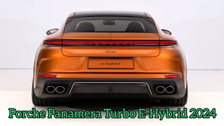 Nouvelle Porsche Panamera Turbo EHybrid 2024  Extérieur amp Intérieur [upl. by Niamreg]