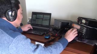 ZL7X 2014 SSB RTTY QSO [upl. by Keyte4]