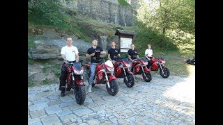 První sraz Gilera DNA Humpolec hrad LipniceGeografický střed ČR 2962019 MotoSkutrVlog 06 [upl. by Barthold]