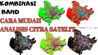 CARA KOMPOSIT BAND CITRA LANDSAT 8 DI QGIS [upl. by Aikym582]