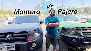 Montero vs Pajero आप सब की demand पर🔥।दोनों बहन एक साथ😎। [upl. by Holton]