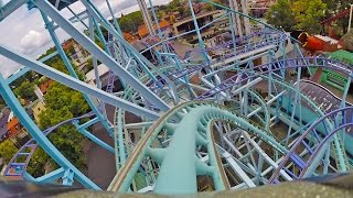 Jetline Classic Schwarzkopf Roller Coaster POV Grona Lund Sweden [upl. by Neilson]