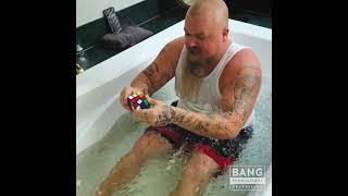 SOLVING RUBIKS CUBE IN ICE BATH  FUNNY COMEDY [upl. by Kerwon]