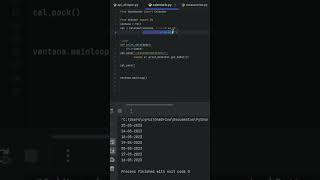 Implementación de Selector de Fechas en Python Tutorial Práctico con Tkinter y Tkcalenda [upl. by Downey177]