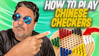 Chinese Checkers How To Play SUPER SIMPLE [upl. by Garnett]