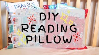 DIY Reading Pillow  Sewing Pattern amp Tutorial [upl. by Sklar]