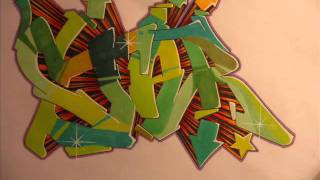 graffiti sketch drawing quotSTARquot [upl. by Hayton]