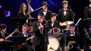 2282015 LHJF YAC  Semiahmoo Secondary Grade 12 Jazz Band quotA Warm Breezequot [upl. by Ymmak]